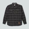 Mand LAKOR Skjorter | Aztec Aamand Shirt Black